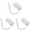 3Stk Auto Scheibenwischer Reparaturset ABS Silber Universal 1