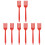 4 Count Kitchen Fork Cooking Silicone Utensils Mixing Pasta Forks 1