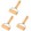 3Pcs Practical Wooden Dough Roller Pin for Pastry Pizza Baking 1
