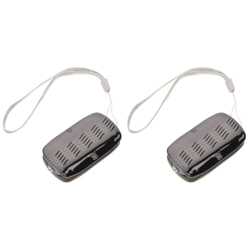 2Pcs ABS Car Windshield Wiper Strip Repair Tool Black Easy DIY Fix
