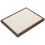 Beige Wooden Ring Display Holder with Sponge Pad for Showcase 1