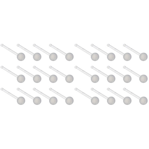 40Pcs Ring Retainers Small Discrete Allergy-Free Jewelry