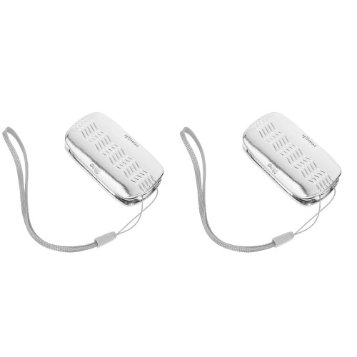 2Pcs ABS Car Wiper Strip Repair Tool Durable Silver Auto Accessory