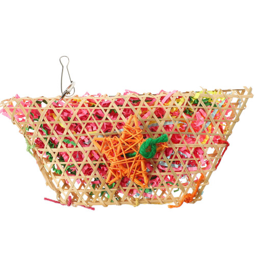 3Pcs Bird Bite Toy Hanging Parrot Toy for Cage Use