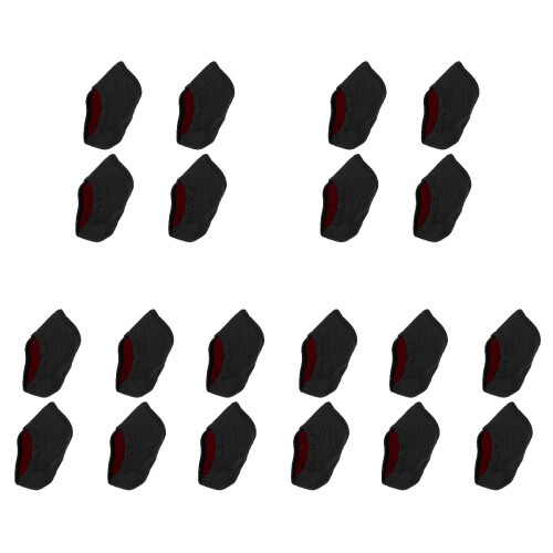10Pairs Comfortable Black Heel Support Sleeves Heel Covers
