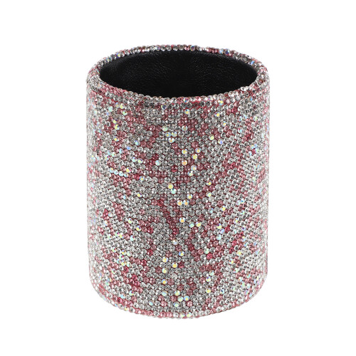 Multi Glitter PU Makeup Brush Container Pen and Pencil Holder