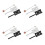 8Pcs Non-Slip Plastic Parking Card Stick Extension Rod Multicolor 1