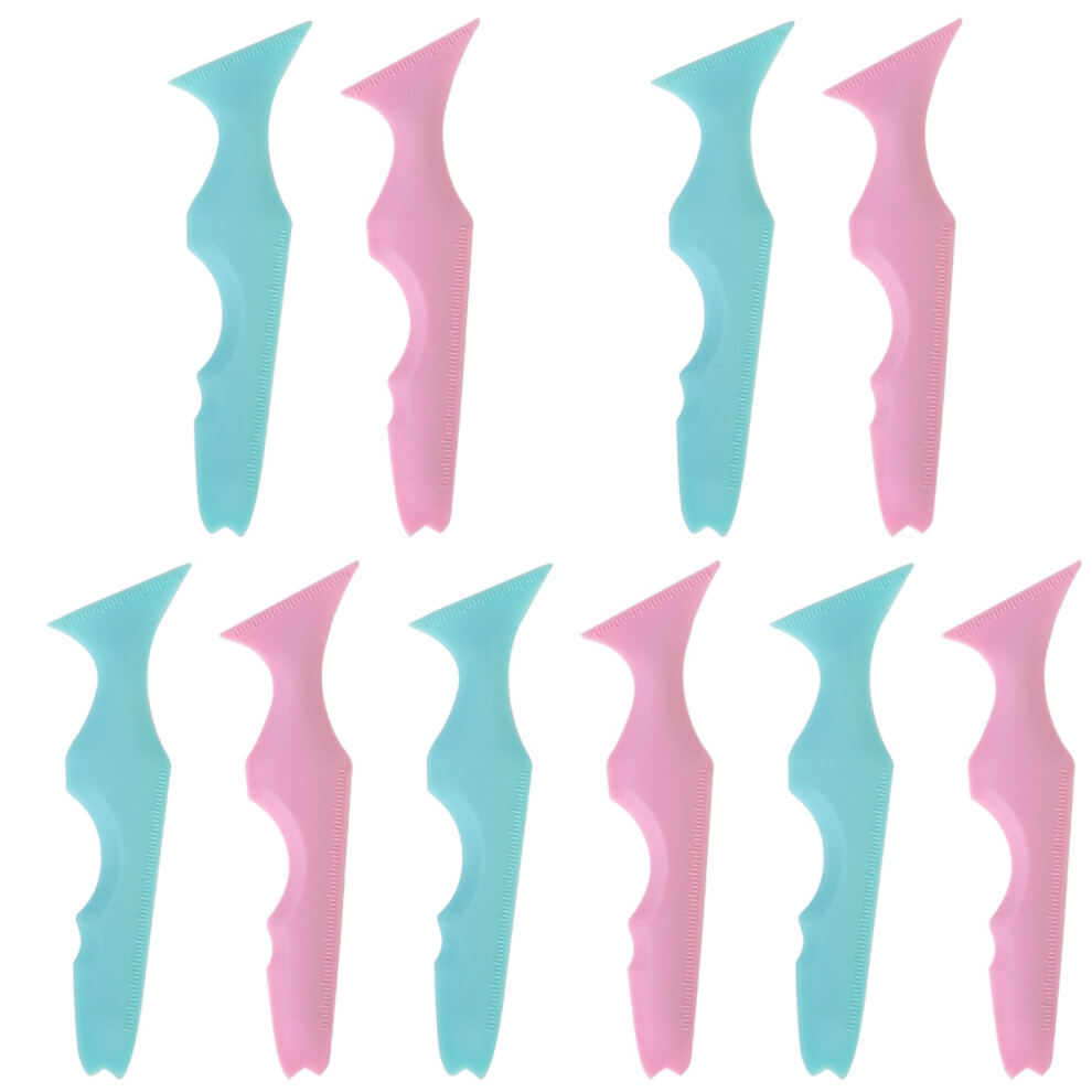 Totority 5 Pcs Silicone Eyeliner Tool Makeup Tools Eyeshadow Stencils Aid
