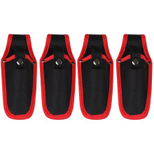 4Pcs Black Canvas Scissor Protector Lightweight Pruner Holder