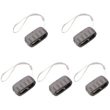 5Pcs Car Wiper Strip Repair Tool ABS Black Windshield Wiper Accessory