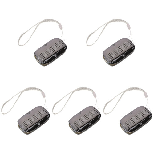 5Pcs Car Wiper Strip Repair Tool ABS Black Windshield Wiper Accessory