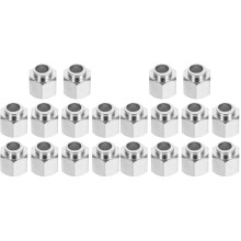 20Pcs Hexagonal Silver Hand Twist Nuts 3D Printer Parts Carbon Steel