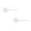 2Pcs White Porcelain Ramen Spoons Durable Soup Ladles for Kitchen Use 1