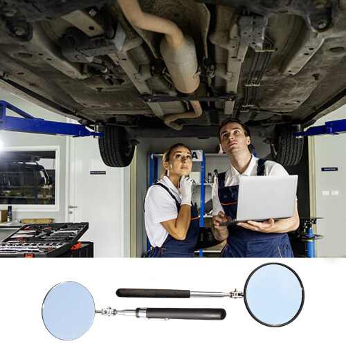 Professional Flexible Under Vehicle Inspection Mirror-84mm 2