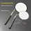 Professional Flexible Under Vehicle Inspection Mirror-84mm 5