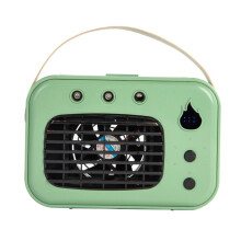 Kleiner Tischventilator mit USB-Antrieb, erfrischendem-Grün