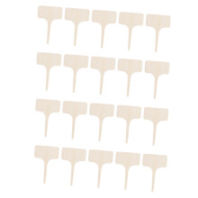 20Pcs Plant Labels Plant Labels T-Type Garden Marker Seedlings