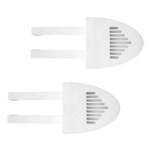 2 Pack Toilet Water bowl Cleaning panel backs Modern-White