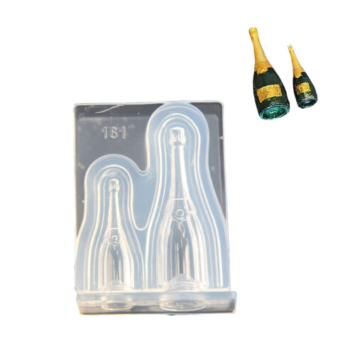 Versatile Wine Bottle Silicone Mold Desktop Ornament Mold