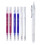 High Temperatures Disappearing Fabric Marker Pen-red white blue 1