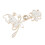 Sturdy Satins Flower Button Handmade For Costumes-6 CH6078 1
