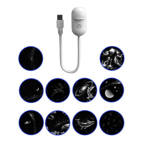 Led Atmosphere Projection Light 360 Degree Rotating LED-1