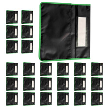 Waterproof Student Seat Storage Bag For Books Notebooks-Green