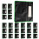 Waterproof Student Seat Storage Bag For Books Notebooks-Green 1