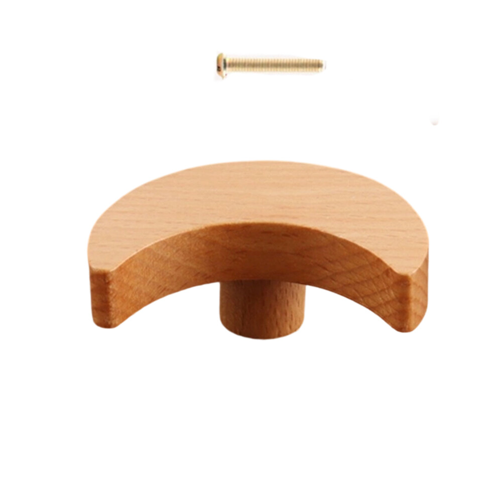 Wooden Cabinet Handle Drawer Knobs Wardrobes Handle-Ab42 7754001966690
