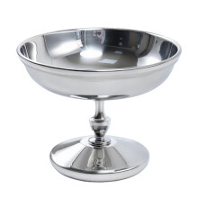 Multifunctional Stainless Steel Puddings Cup Modern Footed-5
