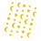 Glittering Star Pattern Paper Pennant For Birthday-Glitter 3 1