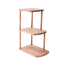 Storage Rack For Small Spaces And Bookcases Display-walnutColor