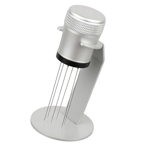 Espresso Distribution Tool Adjustable Coffee Stirrer 6-Silver
