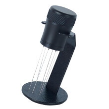 Edelstahl-Espresso-Verteilungswerkzeug, Kaffeerührer mit-Schwarz