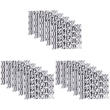 Stickers Numéros Réfléchissants Pour Boîte Aux Lettres Décor