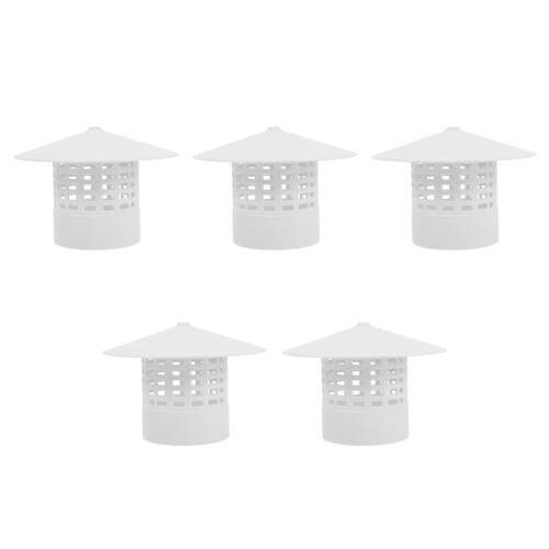 5Pièces Chapeau Ventilation PVC Pour Maison