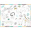 Zoo Party Colouring Placemats, 6 Pack 2