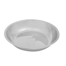 Ronde Rvs Schotel , Lichtgewicht, Antislip, Keukengebruik