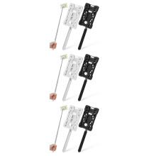 6Pièces Stick Télescopique Plastique Antidérapant Pour Badge Parking
