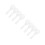 8Pcs White Plastic Rice Cooker Spoon Paddle Nonstick Design 1