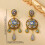 Boucles d'oreilles pendantes classiques d'inspiration-DP 4