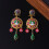 Boucles d'oreilles pendantes classiques d'inspiration-DP 5