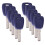 10X Transponder Key Uncut Blade SIP22 Key Shell for  500 Ducato 1