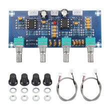 XH-A901 Tone Board Preamp Pre-Amp with Treble Bass Volume Adjustment Pre-Amplifier Tone Controller for Amplifier Board