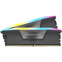 Muisti PC - CORSAIR - CMH32GX5M2B6000Z38 - Vengeance RGB - 32 Go - 2 x 16 Go - DDR5 - 4800 MHz - 288-nastainen DIMM