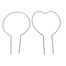 Treillis en fer forgé pour plantes grimpantes, matériau antirouille, finition noire, support pour plantes en pot et vignes, structure en fil de fer