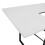 Dart Sewing Machine Table With Folding Top In Charcoal Black / White 5