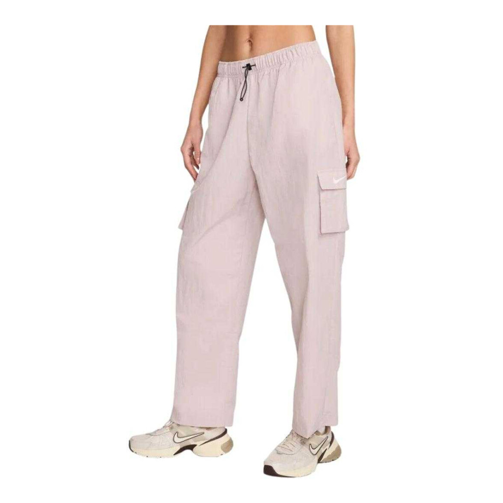 Nike (L, Light ) Womens/Ladies Lightweight Trousers Purple