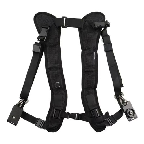 Quick Release Double Shoulder Camera Harness, Soft Padded Decompression Strap for , ,  DSLR Cameras 2