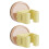 2Pcs Suction Mop Mop Holders Heavy Duty Wall Mount-pinkyellow 1